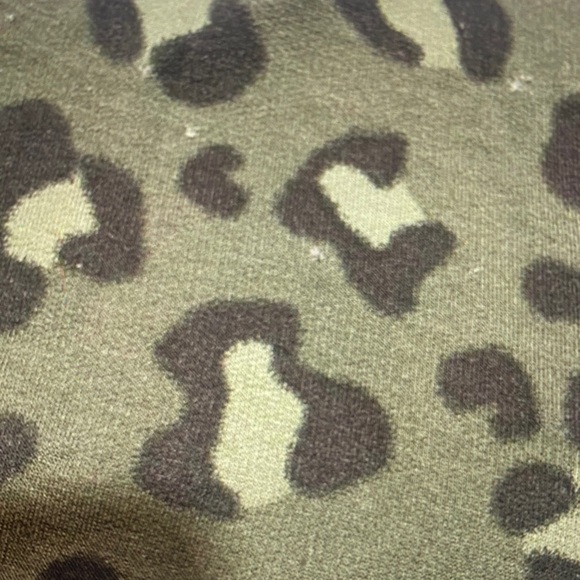 Green Leopard Jumpsuit - Picture 4 of 7